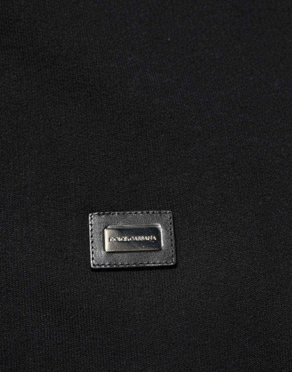 Dolce & Gabbana Sweater Black Cotton Hooded Men Sweatshirt Sweater