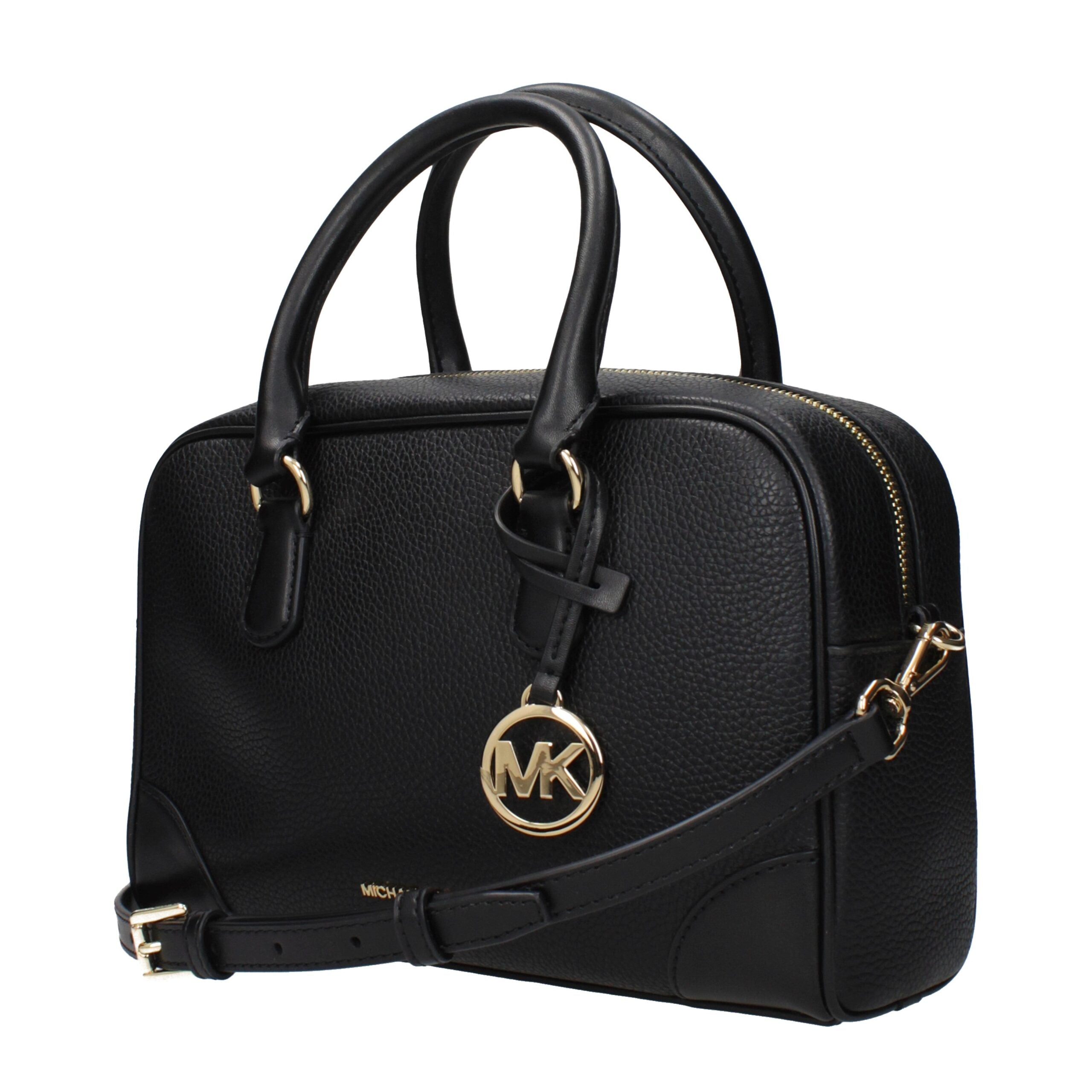 Michael Kors Black Leather Handbag