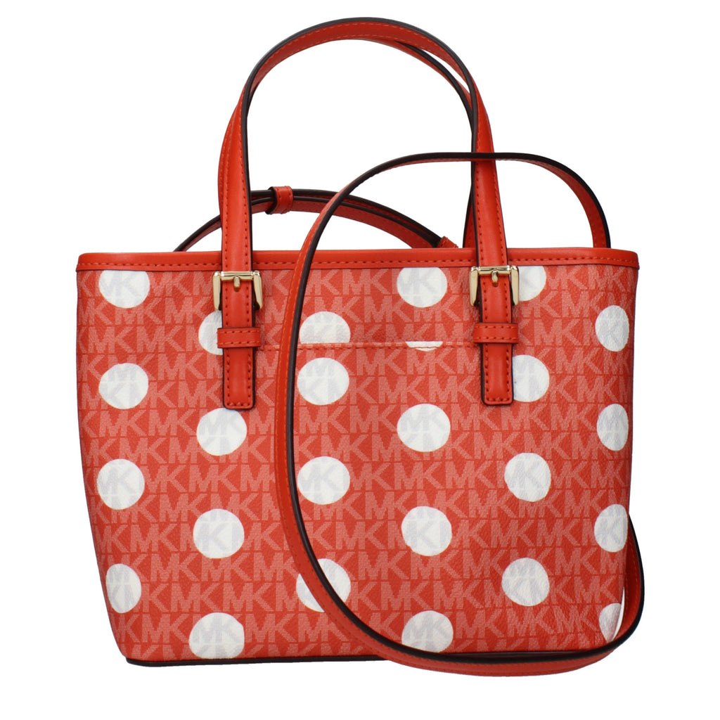 Michael Kors Orange Fabric Handbag