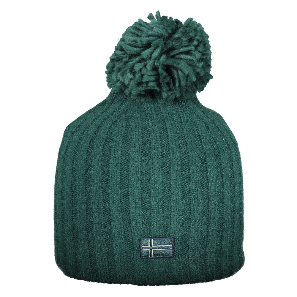 Norway 1963 Verde Acrylic Woman Hat