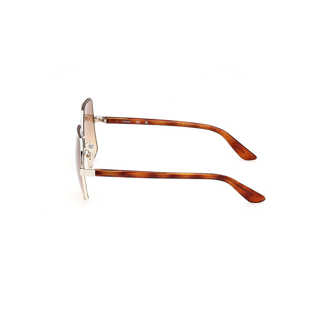 Guess Gold Metal Sunglasses