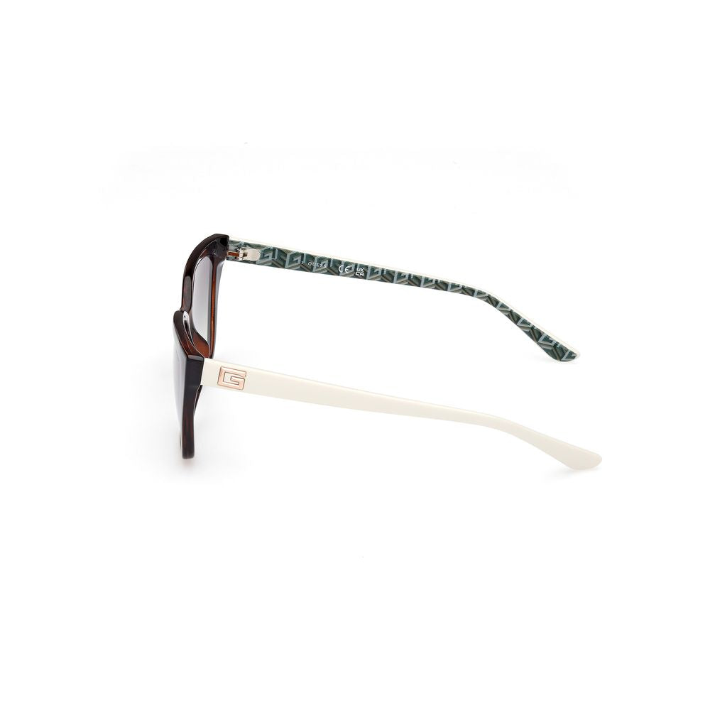 Guess Brown Resin Sunglasses